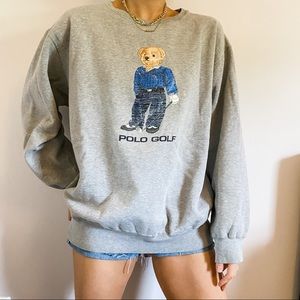 polo golf sweatshirt